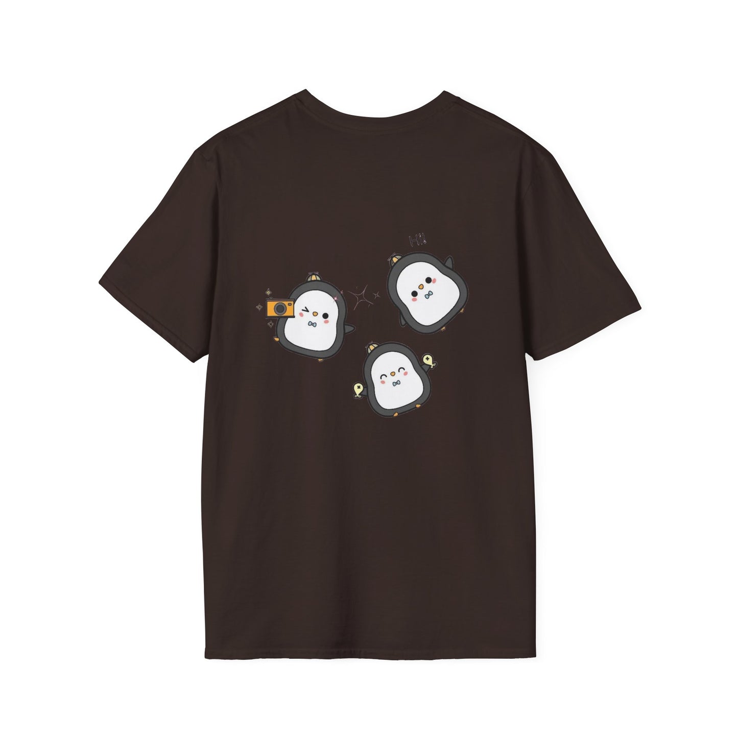 Delulu But Make It Cute – Kawaii Panda Unisex T-Shirt | Soft Aesthetic Fun Tee - Junhae Studio