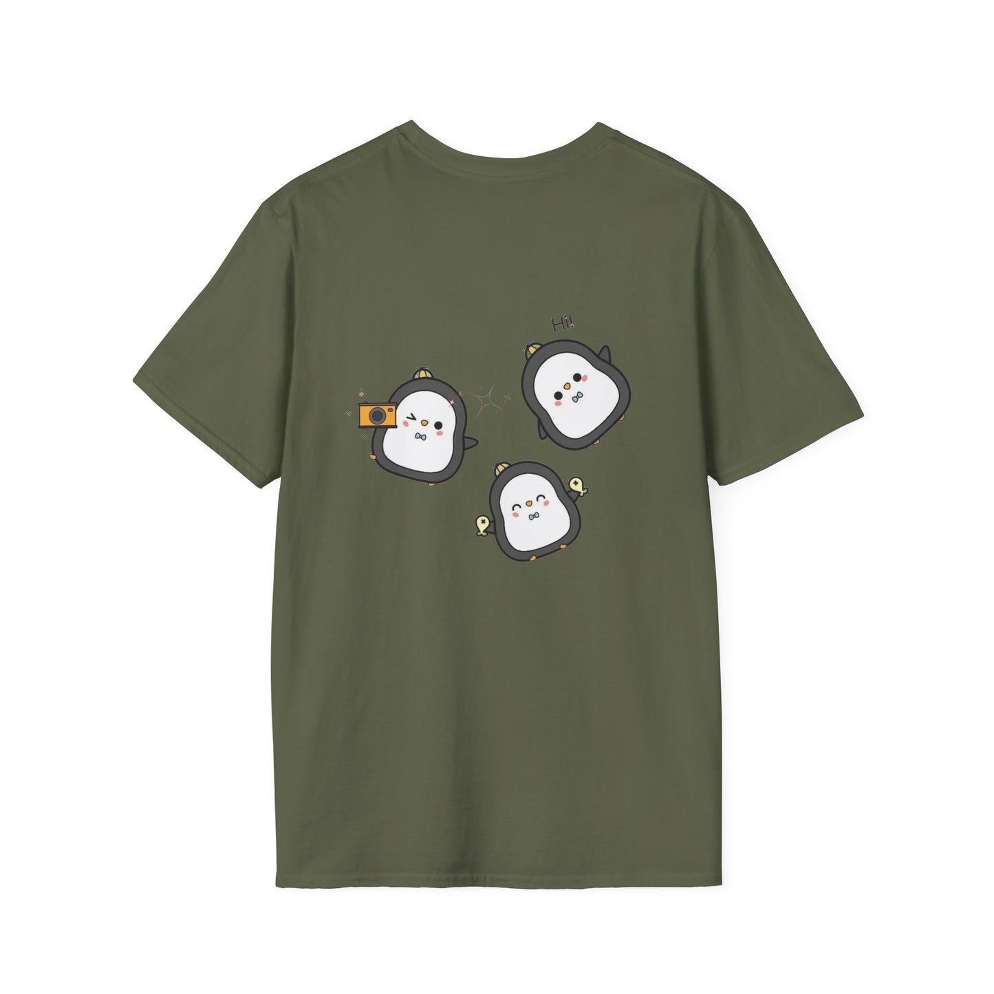 Delulu But Make It Cute – Kawaii Panda Unisex T-Shirt | Soft Aesthetic Fun Tee - Junhae Studio