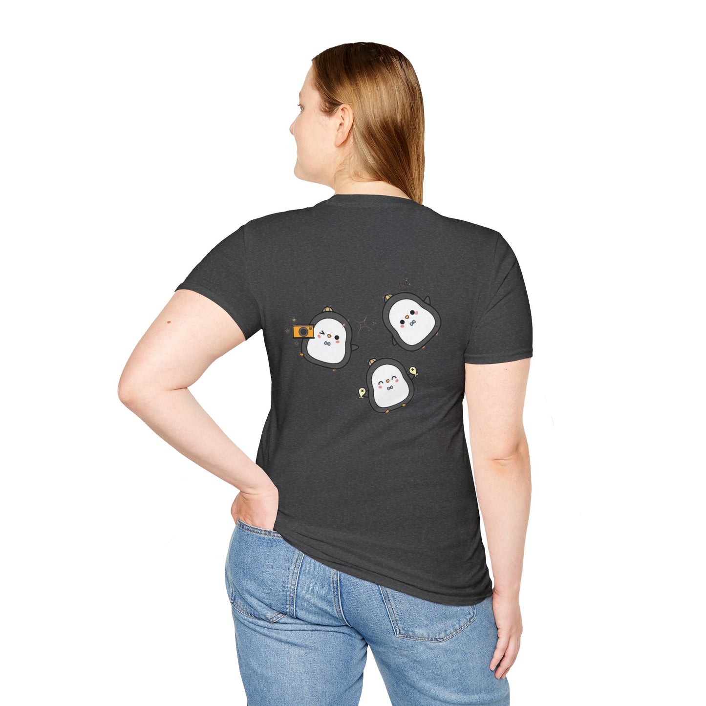 Delulu But Make It Cute – Kawaii Panda Unisex T-Shirt | Soft Aesthetic Fun Tee - Junhae Studio