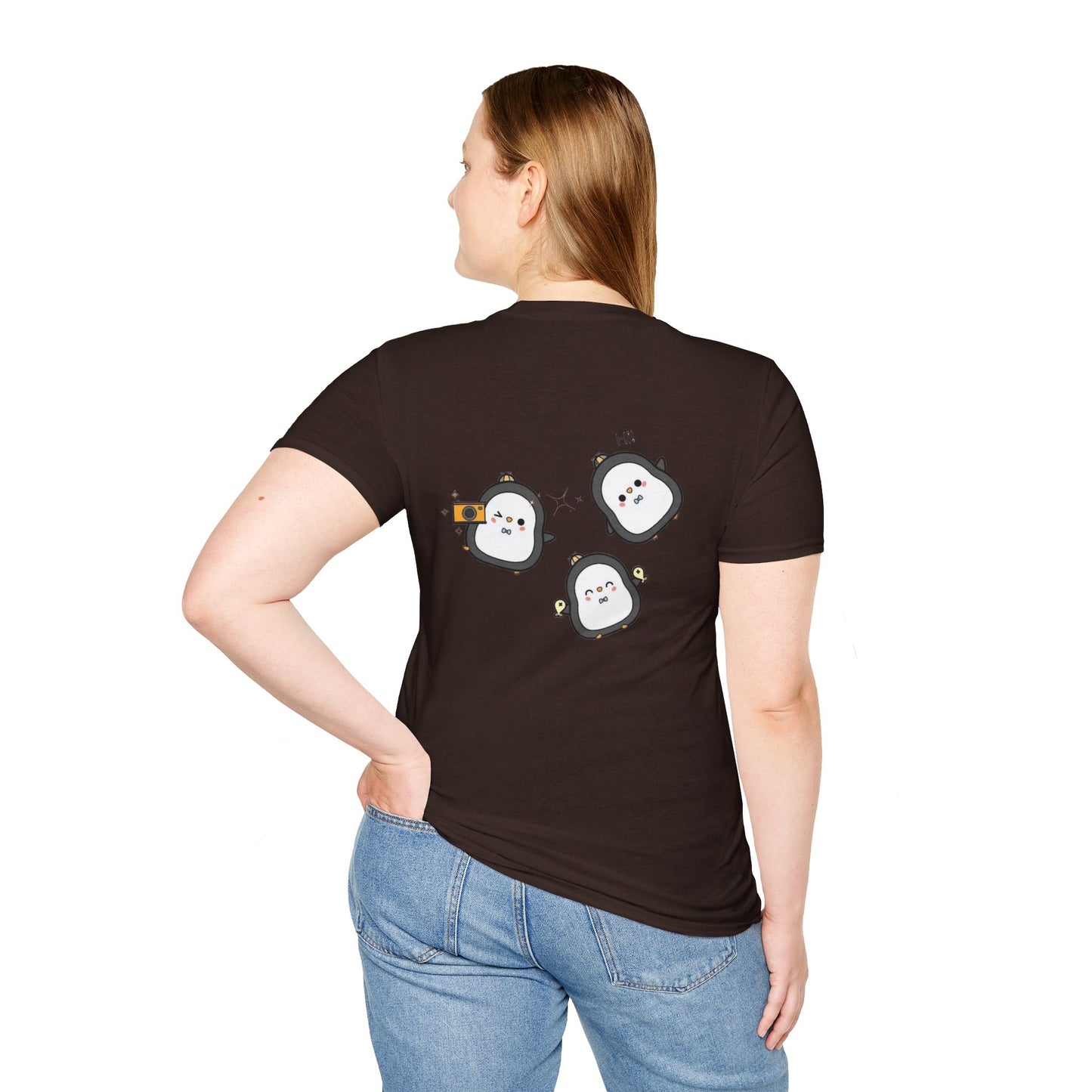 Delulu But Make It Cute – Kawaii Panda Unisex T-Shirt | Soft Aesthetic Fun Tee - Junhae Studio