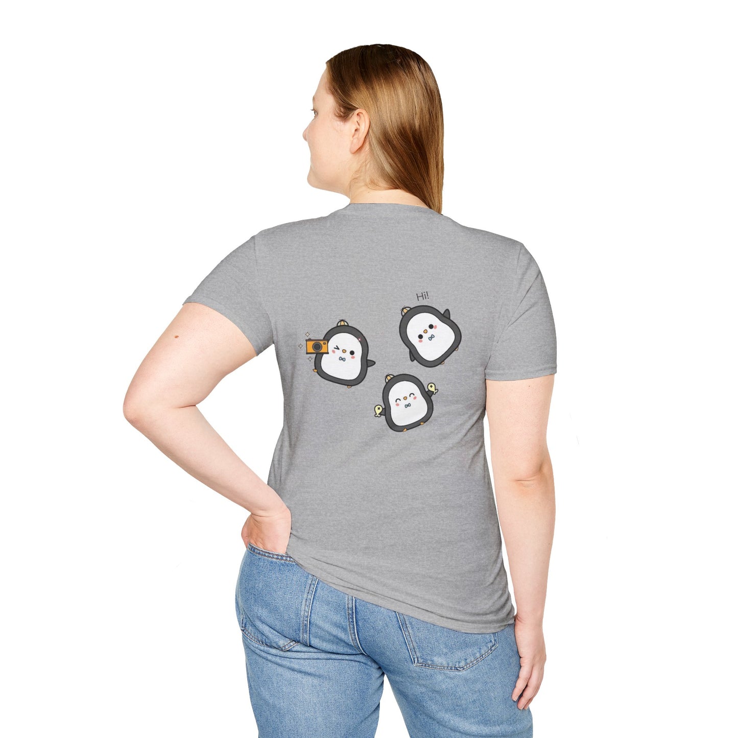 Delulu But Make It Cute – Kawaii Panda Unisex T-Shirt | Soft Aesthetic Fun Tee - Junhae Studio