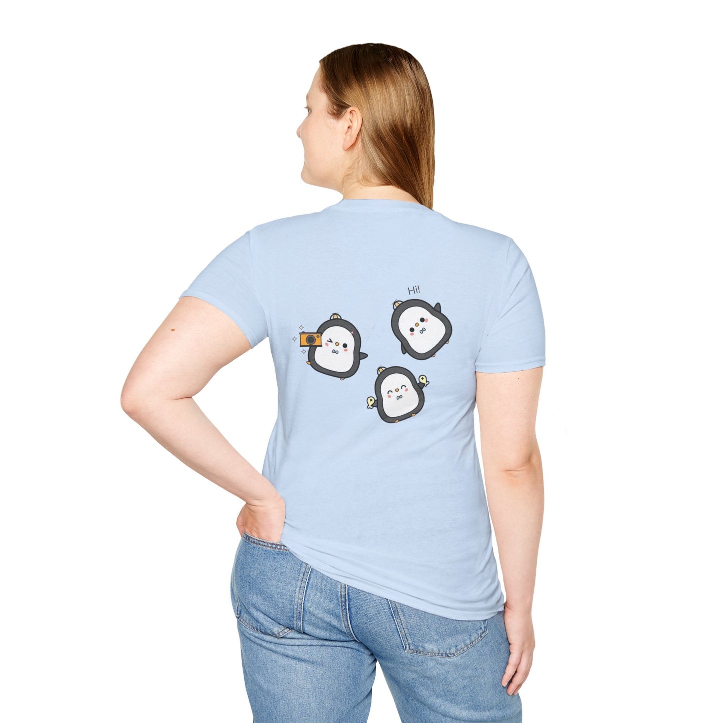 Delulu But Make It Cute – Kawaii Panda Unisex T-Shirt | Soft Aesthetic Fun Tee - Junhae Studio