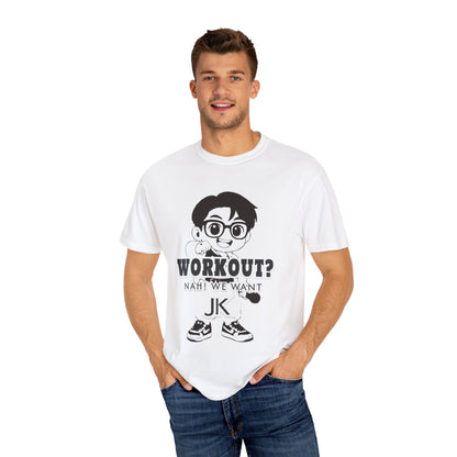 JK Birthday Workout Tee – Funny Unisex T-Shirt - Junhae Studio