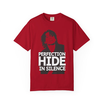 Jk Birthday T-Shirt – “Perfection Hide in Silence” Unisex Tee, BTS ARMY Gift, K-Pop Inspired Shirt - Junhae Studio