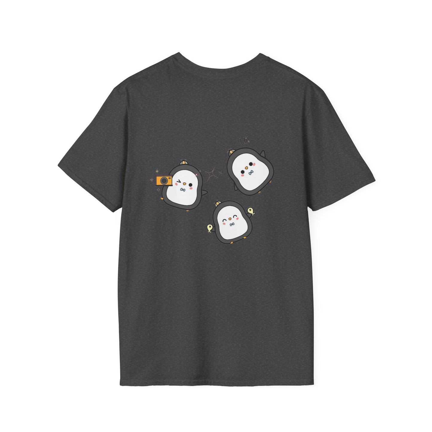 Delulu But Make It Cute – Kawaii Panda Unisex T-Shirt | Soft Aesthetic Fun Tee - Junhae Studio