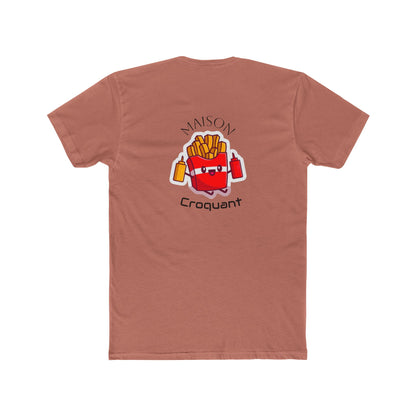 Golden Sticks Unisex Cotton Crew Tee, Fun T-Shirt, Casual Wear, Gift for Food Lovers, Summer Outing, Festival Clothing, Unique Design - Junhae Studio