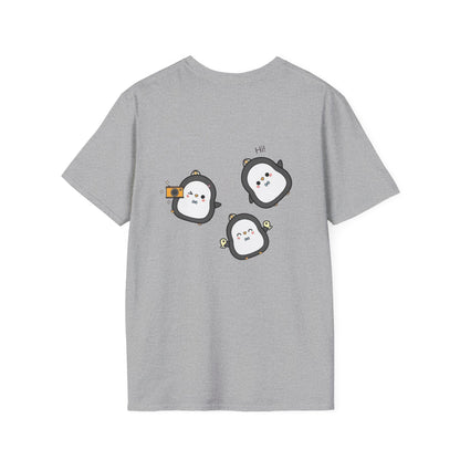 Delulu But Make It Cute – Kawaii Panda Unisex T-Shirt | Soft Aesthetic Fun Tee - Junhae Studio