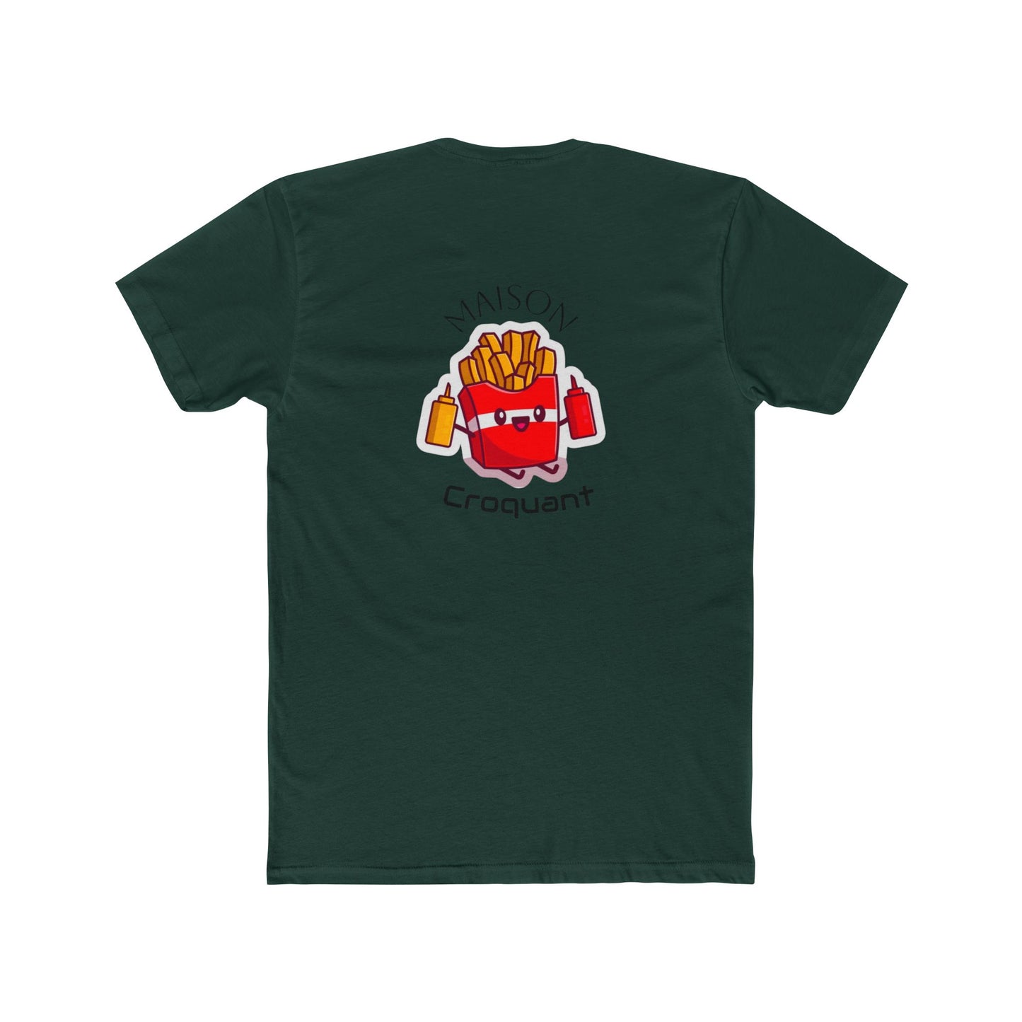 Golden Sticks Unisex Cotton Crew Tee, Fun T-Shirt, Casual Wear, Gift for Food Lovers, Summer Outing, Festival Clothing, Unique Design - Junhae Studio