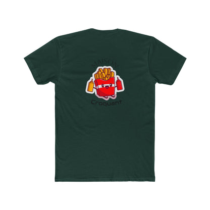 Golden Sticks Unisex Cotton Crew Tee, Fun T-Shirt, Casual Wear, Gift for Food Lovers, Summer Outing, Festival Clothing, Unique Design - Junhae Studio
