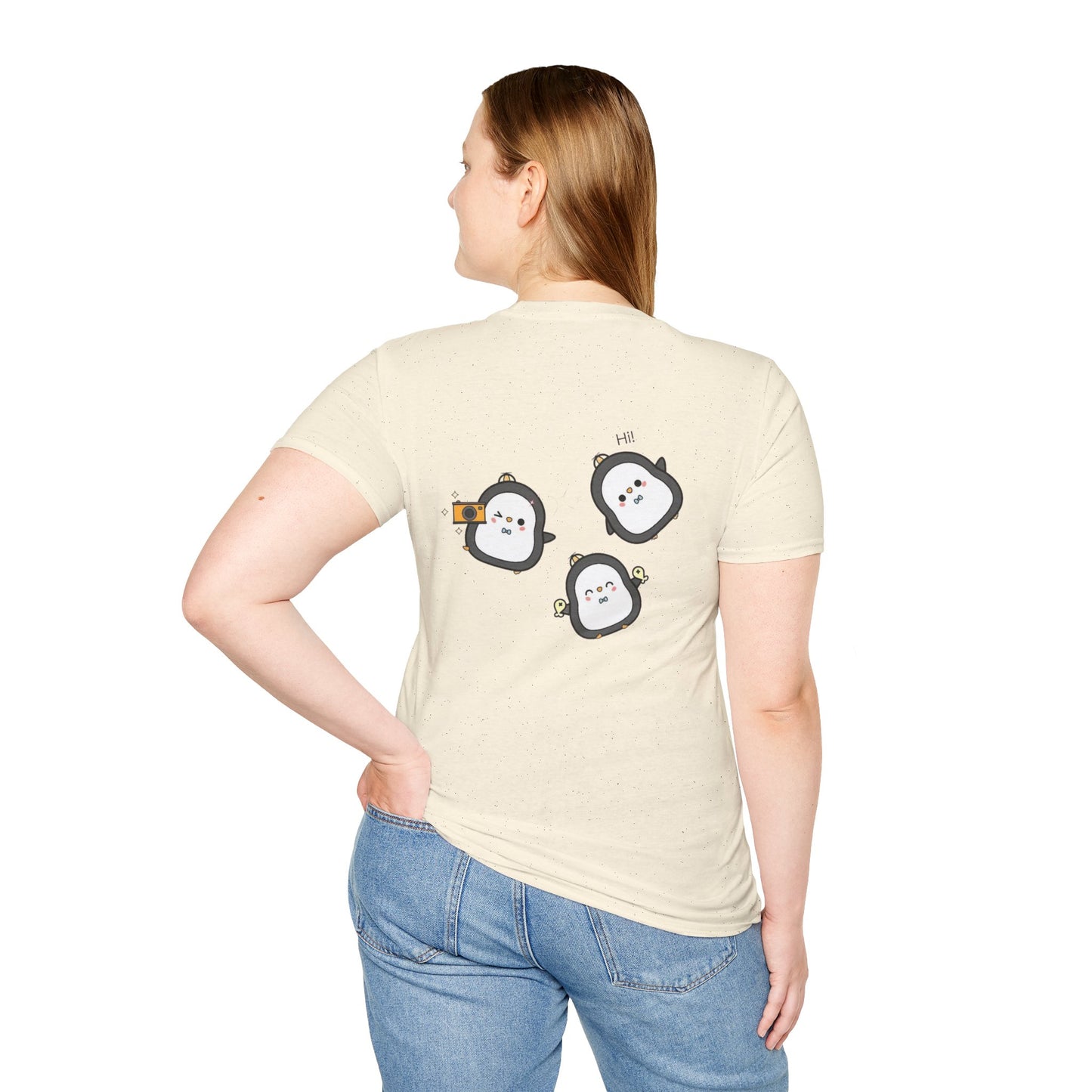 Delulu But Make It Cute – Kawaii Panda Unisex T-Shirt | Soft Aesthetic Fun Tee - Junhae Studio