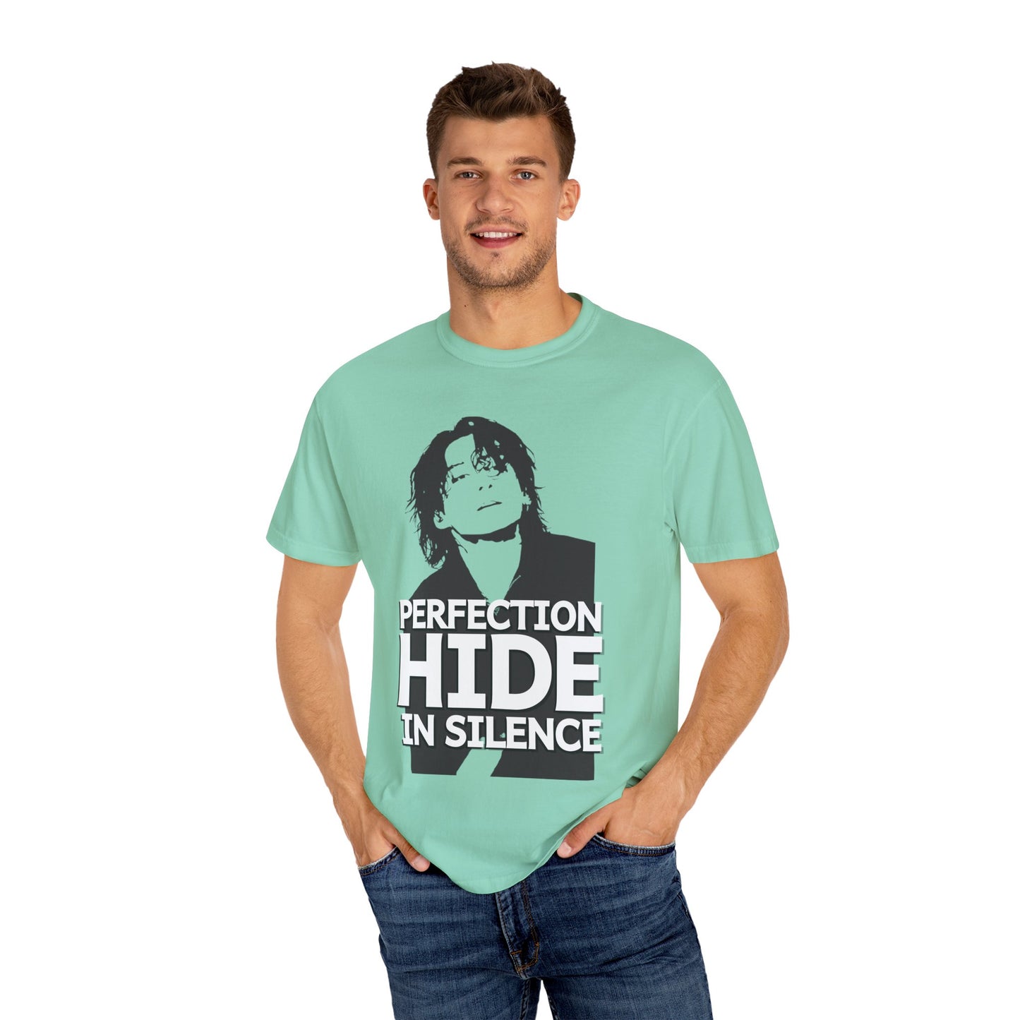 Jk Birthday T-Shirt – “Perfection Hide in Silence” Unisex Tee, BTS ARMY Gift, K-Pop Inspired Shirt - Junhae Studio