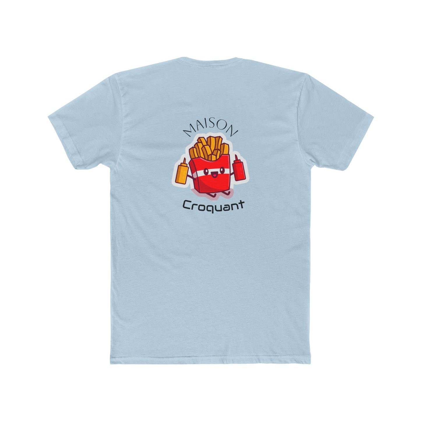 Golden Sticks Unisex Cotton Crew Tee, Fun T-Shirt, Casual Wear, Gift for Food Lovers, Summer Outing, Festival Clothing, Unique Design - Junhae Studio