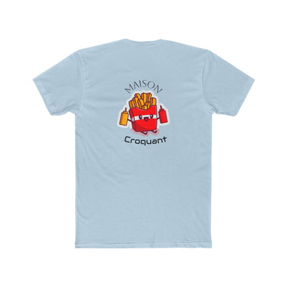 Golden Sticks Unisex Cotton Crew Tee, Fun T-Shirt, Casual Wear, Gift for Food Lovers, Summer Outing, Festival Clothing, Unique Design - Junhae Studio