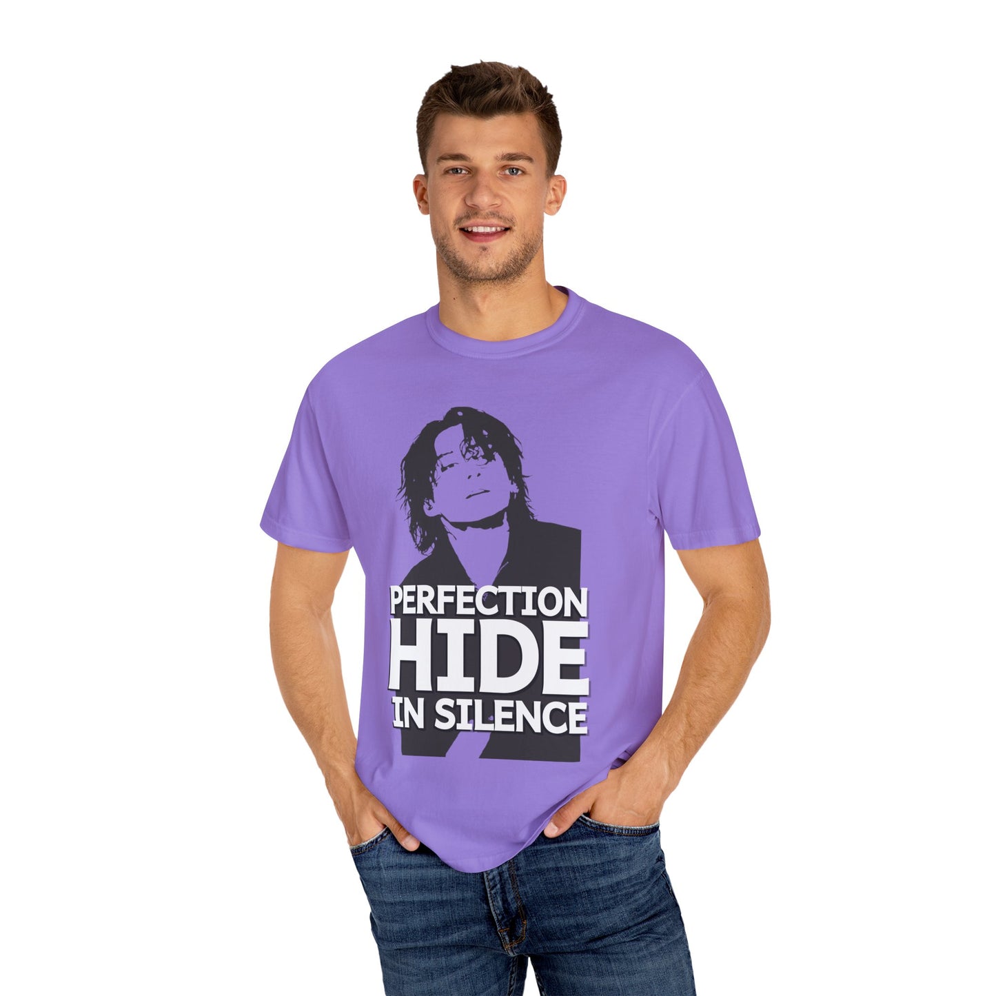 Jk Birthday T-Shirt – “Perfection Hide in Silence” Unisex Tee, BTS ARMY Gift, K-Pop Inspired Shirt - Junhae Studio