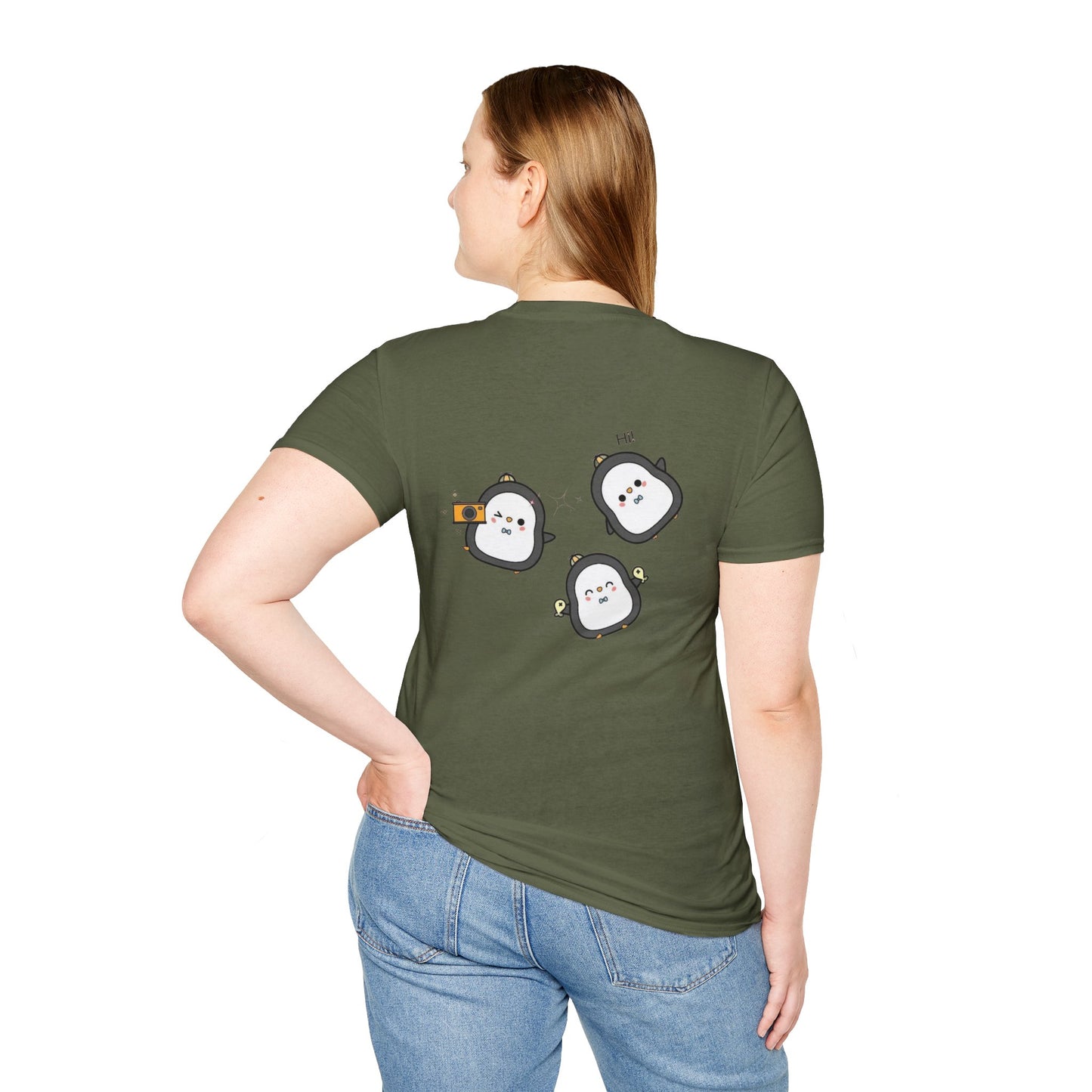 Delulu But Make It Cute – Kawaii Panda Unisex T-Shirt | Soft Aesthetic Fun Tee - Junhae Studio
